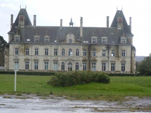 Pouancé : le château de Tressé (XIXe siècle)           